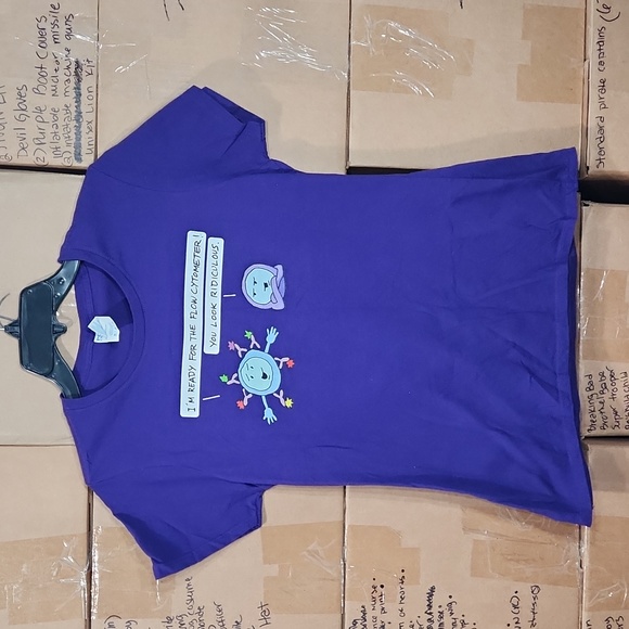 Port and Company Tops - ☀️Port & Company " I'm Ready for the Flow Cytometer!" Graphic Tee M